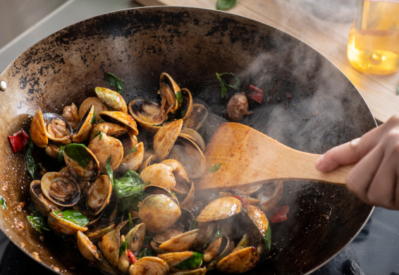 Pipis in Black Bean Sauce