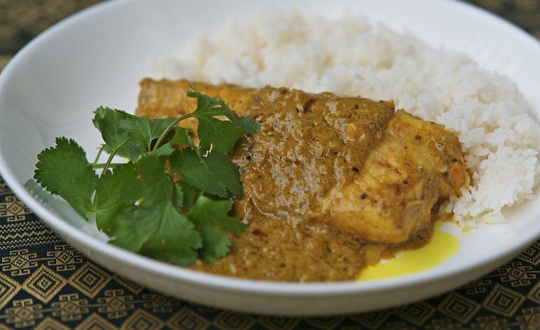 Redthroat Emperor Fillets in Coconut Curry Sauce