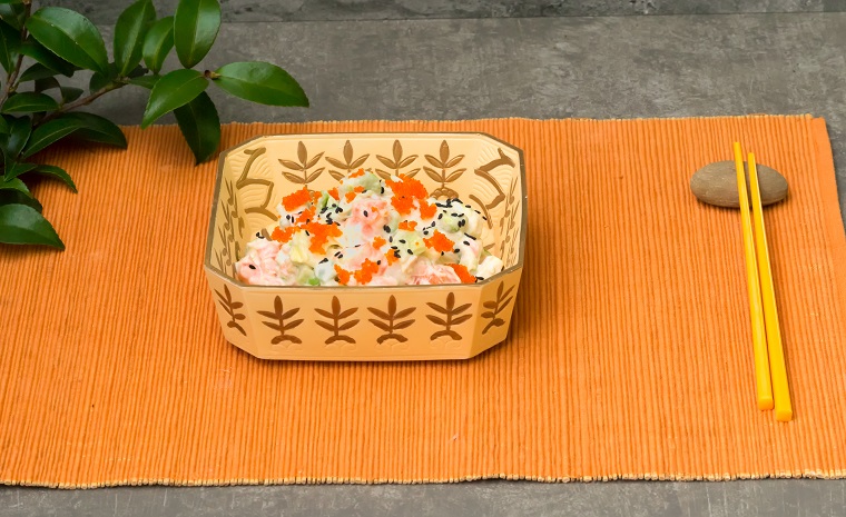 Sashimi Salmon Salad