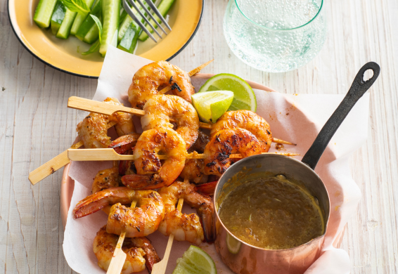 Satay Udang (Prawn Satay)