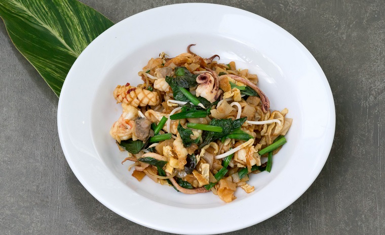 Spicy Seafood Noodles (Char Kway Teow)