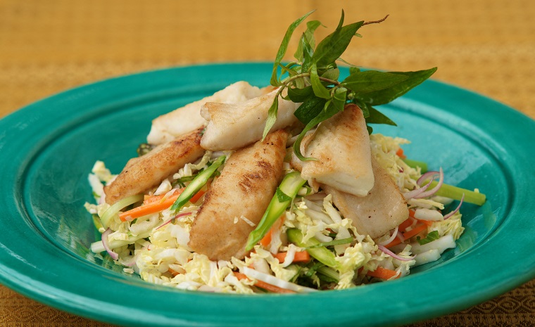 Yellowfin Bream with Vietnamese Salad